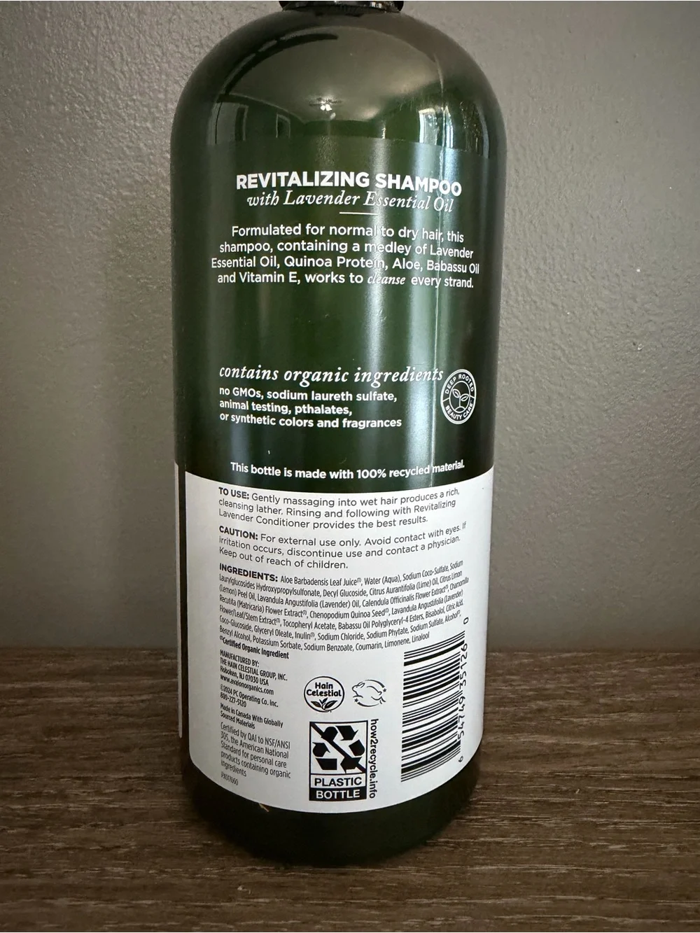Revitalizing Lavender Shampoo -32oz